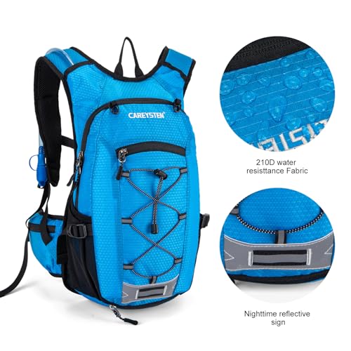Carey STENHydration Backpack Cycling Pack Equipped 2L Water Bag(Sky Blue) - image 4