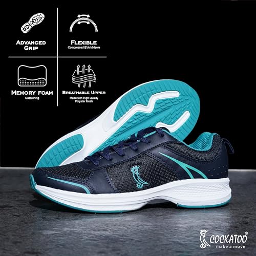 Image of Cockatoo PLUNK Running Shoes for Men, Lightweight, Breathable Running Shoes, (6 Month Warranty)