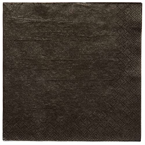 amscan-Serviettes de Table Noires, 9915402-216