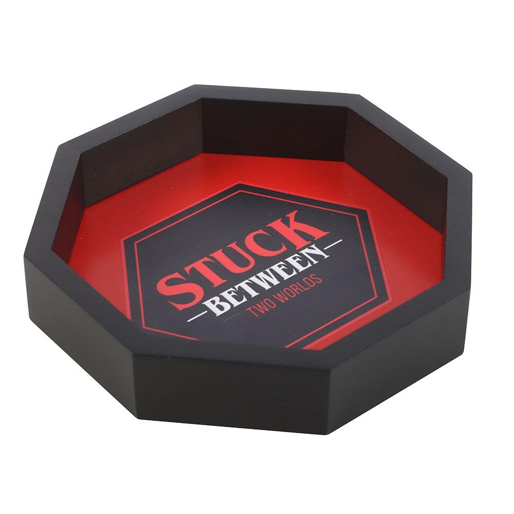 Retro Style Stuck Between Two Worlds Gaming Dice Tray
