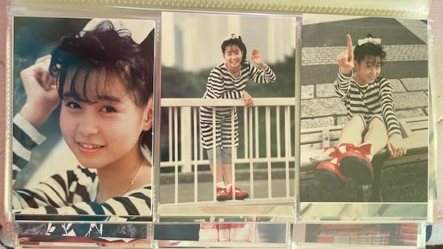 Amazon.co.jp: 岩井由紀子 ゆうゆ おニャン子クラブ 写真 6枚組 ④