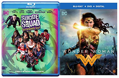 DCU 2-Movie Bundle - Suicide Squad (DVD + Blu-ray + Digital) & Wonder Woman (DVD + Blu-ray + Digital) 2-Movie Bundle image 2