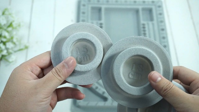 Bead Board Organizzatore Gioielli - 4 Pezzi Grigio Per Creazione Collane E Braccialetti - Vassoio Design Perline - Foto 10