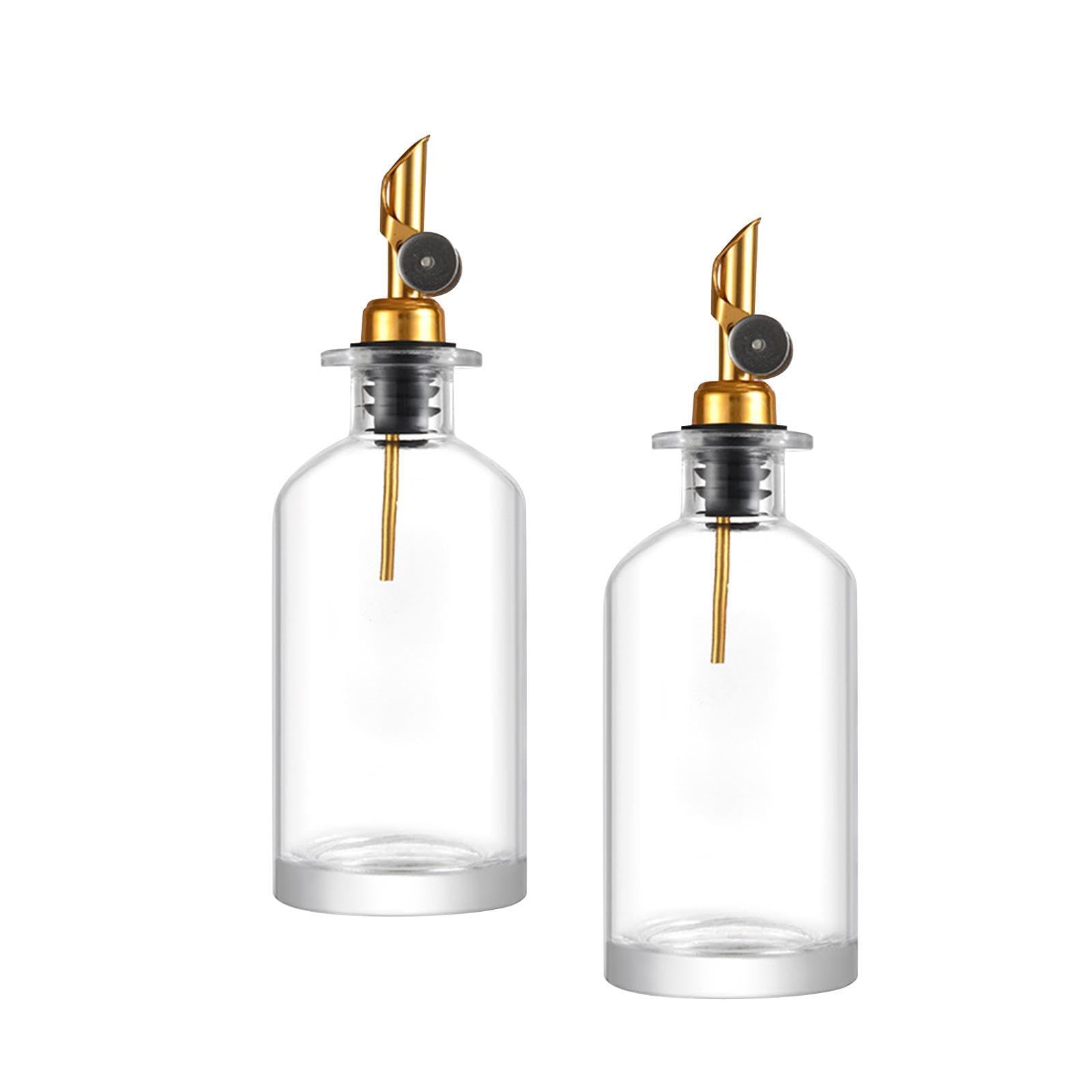 Distributeur automatique d'huile d'olive en verre pour cuisine moderne et vinaigre