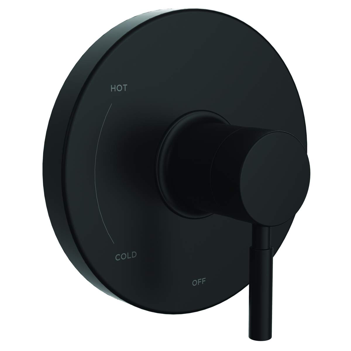 Speakman CPT-1001-MB Neo Shower Valve Trim for Temperature Control and Stylish Modern Bathroom Dcor, Matte Black