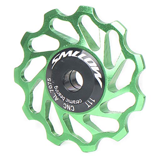 Beautylady Bicycle 1 PCS Rear Derailleur Pulley Ceramic Bearing 11T Jockey Wheel for Bike