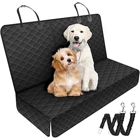 UIHOL Funda Perros Coche, Cubre Asientos Coche para Perros Impermeable Cover