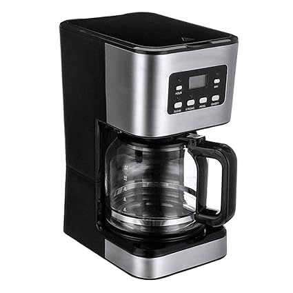 Losa Drip Coffee Maker 12-Cup Semi-Automatic Steam Coffeemaker for Home Latte