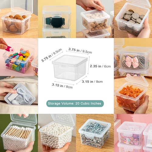 Image of Vidifor 13Pcs Extra Large Bead Storage Container with Hinged Lid, Craft Supply Case, Legos Storage. (1)