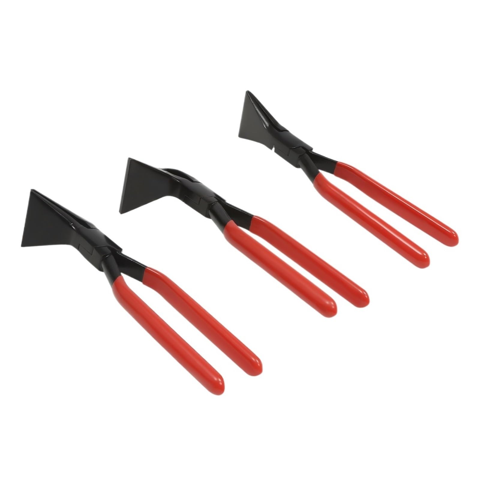 Sheet Metal Seamer 3-piece Hand Seamers Sheet Metal Tools Bending Pliers Set Straight 45° & 90° Bender Tool for Thin Gauge