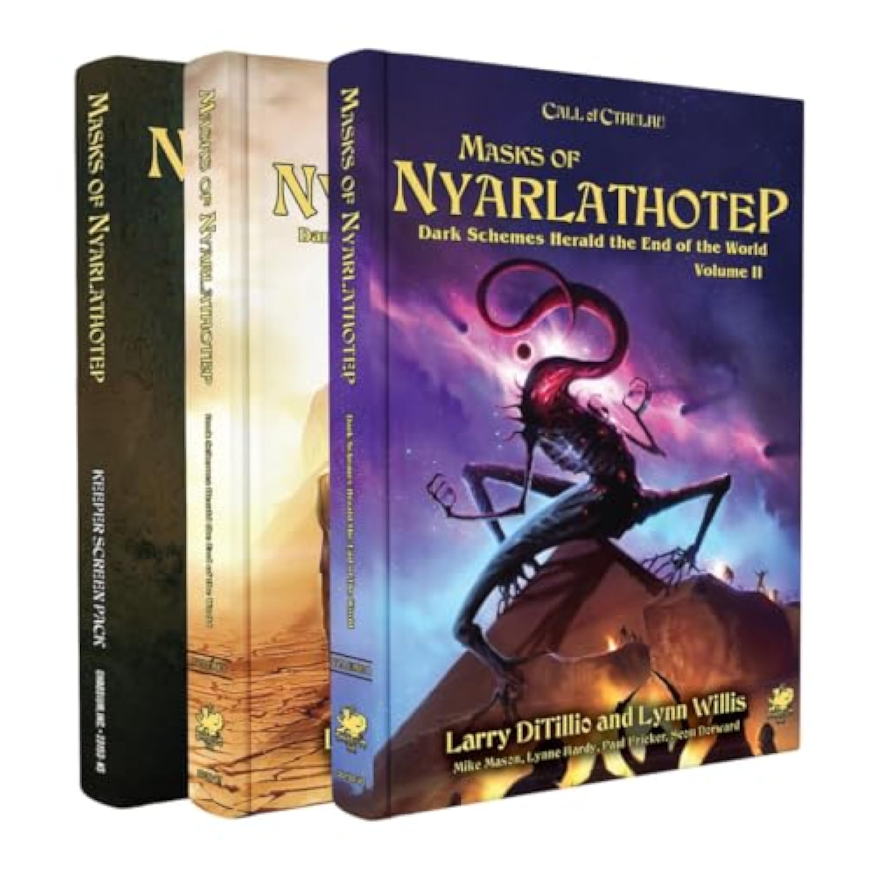 MuTong Masks of Nyarlathotep Slipcase Set | Epic Global Campaign for Call of Cthulhu 7th Edition | 2 Hardcover Volumes, Maps, Handouts, Keeper Screen, and Pre-Generated Characters MuTong Masks of Nyarlathotep Slipcase Set | Epic Global Campaign for Call of Cthulhu 7th Edition | 2 Hardcover Volumes, Maps, Handouts, Keeper Screen, and Pre-Generated Characters