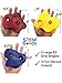 20 Premium Large Textured Kids Rock Climbing Wall Holds with Quality 2” Mounting Hardware + Carabiner Clip + Installation Guide w Video!