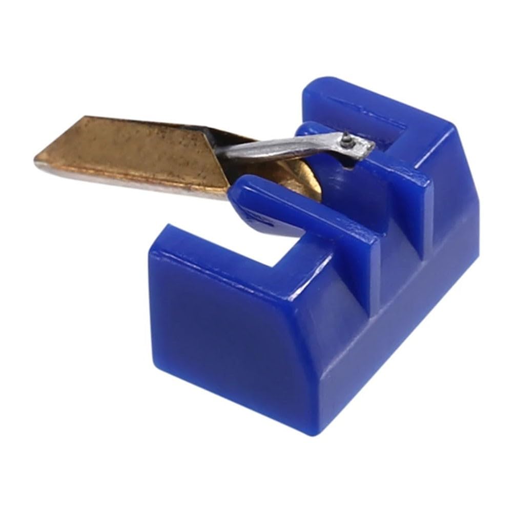 Aguja de lápiz capacitivo azul para tocadiscos SANYO ST25, LENCO M100/M200, para tocadiscos EXCEL ES70/VS80/ST40, construcción ABS, 5 x 4 x 3 cm