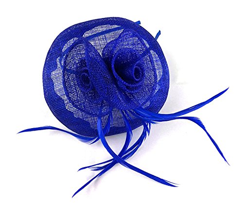 Allsorts® Blu royal cappello fascinator matrimoni