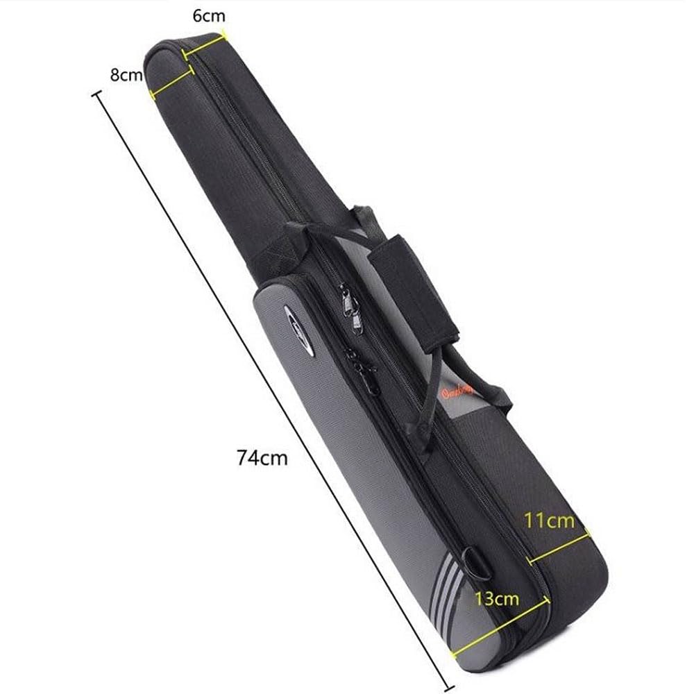 Custodia per clarinetto con tracolla regolabile, borsa portatile impermeabile per sassofono dritto, facile da trasportare, borsa a tracolla per strumento oboe con fodera spessa da 20 mm, per esterni