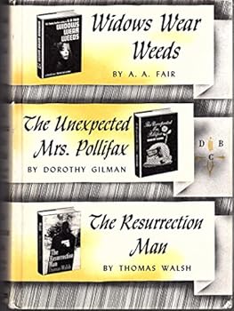 Hardcover Widows Wear Weeds / The Unexpected Mrs. Pollifax / The Resurrection Man (Hardcover) Book
