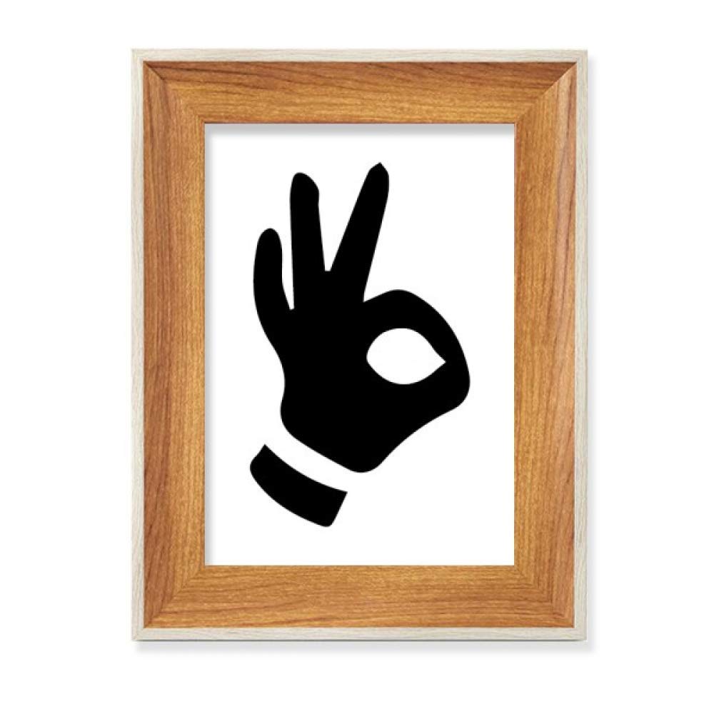 Tableau art peinture en bois Bon Geste pour sublimer votre bureau de travail