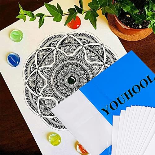 Printable Vinyl for Inkjet Printer and Cricut Maker Vinyl Sticker Paper Blank Self-Adhesive Sticker Waterproof Matte A4 Size Sheet Total 10 Sheets/30 Sheets