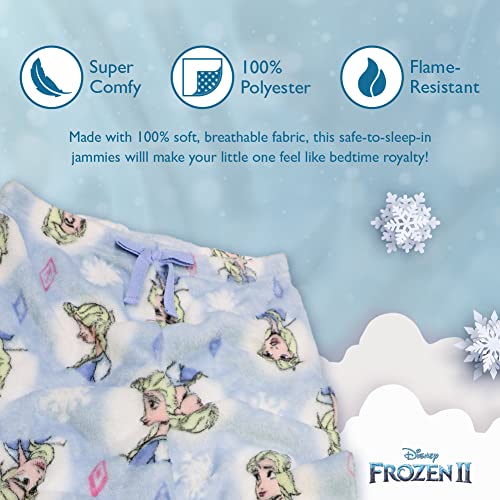 Disney Girls' Pajama Pants, Soft & Cute for Kids3
