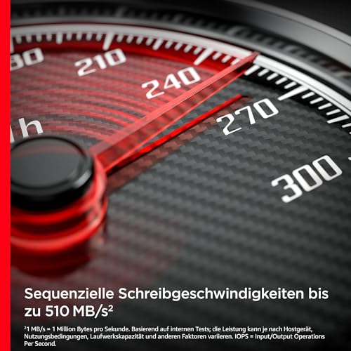 SanDisk Ultra 3D SSD 500 GB interne SSD (SSD intern 2,5 Zoll, stoßbeständig, 3D NAND-Technologie, nCache 2.0-Technologie… – Ansicht 3