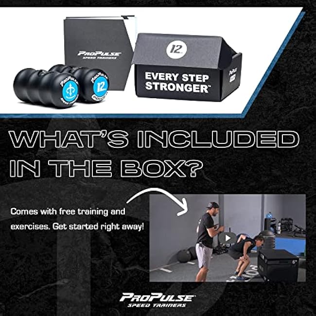 WeckMethod ProPulse? Speed Trainers - Hand Weights for Workout, Running, Walking, Boxing, Physical Therapy, Aerobics, Weight Loss - Agility, Speed Training Equipment for Men and Women