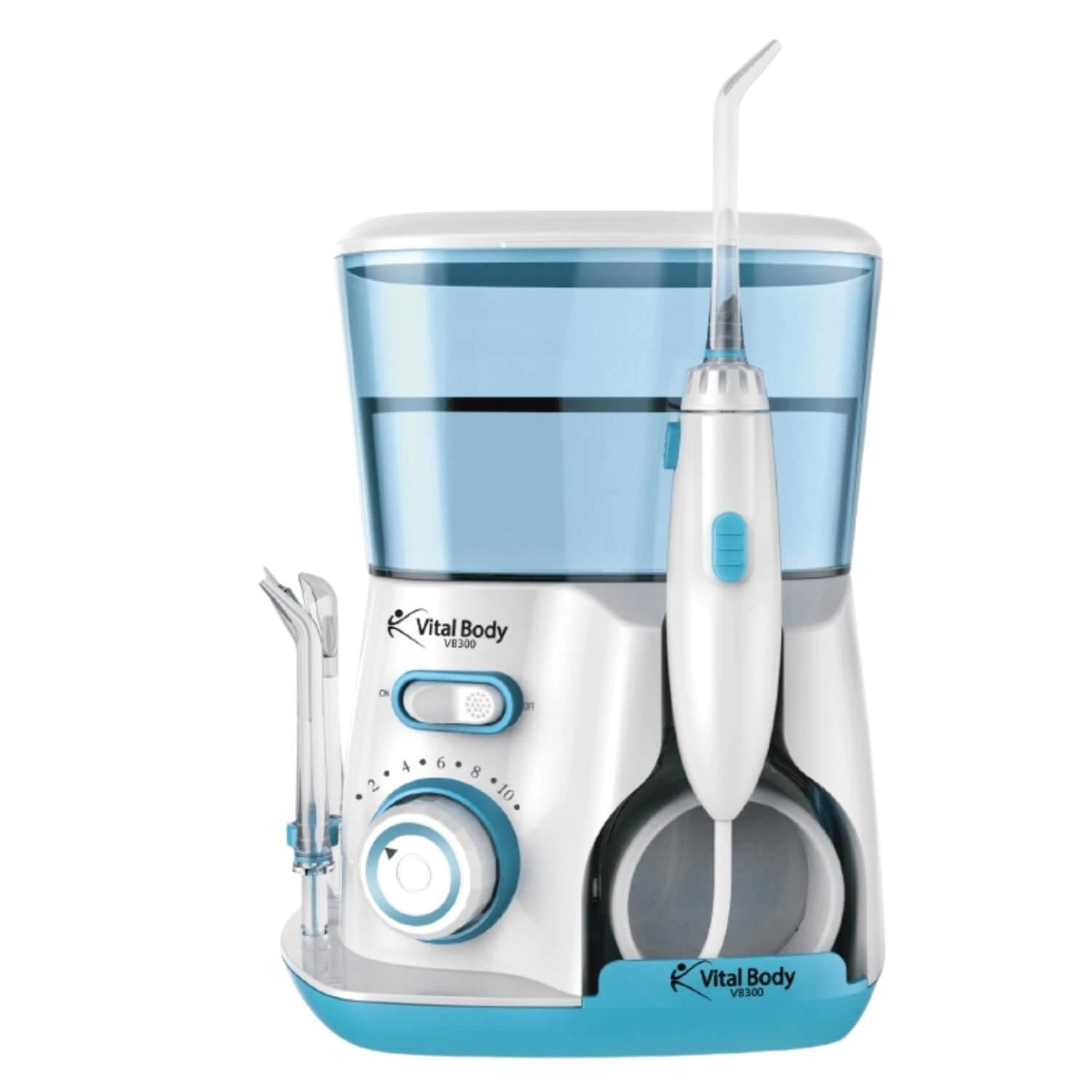 Irrigador Oral Bivolt VBV V300 Verde - 10 Niveis de Pressao, Reservatorio 800ml, Para