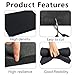 2 PCS Polyurethane Foam Sheets 16 x 12 x 1.5 Inch, Foam Inserts for Cases,Black Cuttable Polyurethane Foam Pad for Packing, Cushioning, Toolbox, Game Box, Storage, Crafts