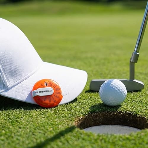 Contador de puntaje digital para gorra de golf portátil miniatura 7