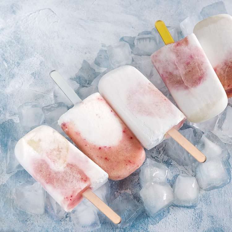 20 Stecchi Gelato Acrilici Riutilizzabili - Colorati, 11.5 Cm, Per Cakesicle, Torte, Ghiaccioli Fatti In Casa