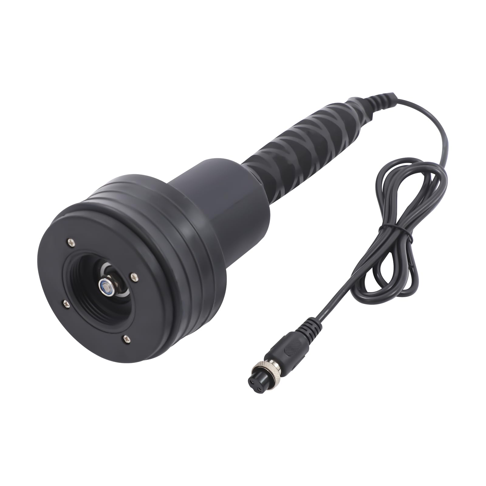 Massagepistole, Massagegerät, elektrisches Massagegerät, 5 Köpfe | 10-50 Intensitätsstufen, 10-60 Hz Vibrationen, Kabel 1,8 m, ABS-Gehäuse, < 60 dB, für Zuhause, Büro, Sport