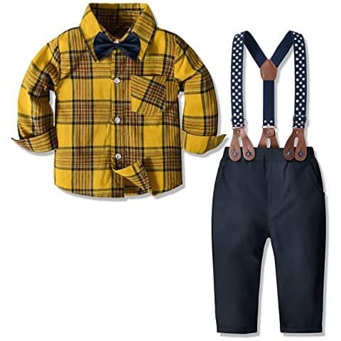 Yilaku Ensemble bébé garçon 4 pièces Cover