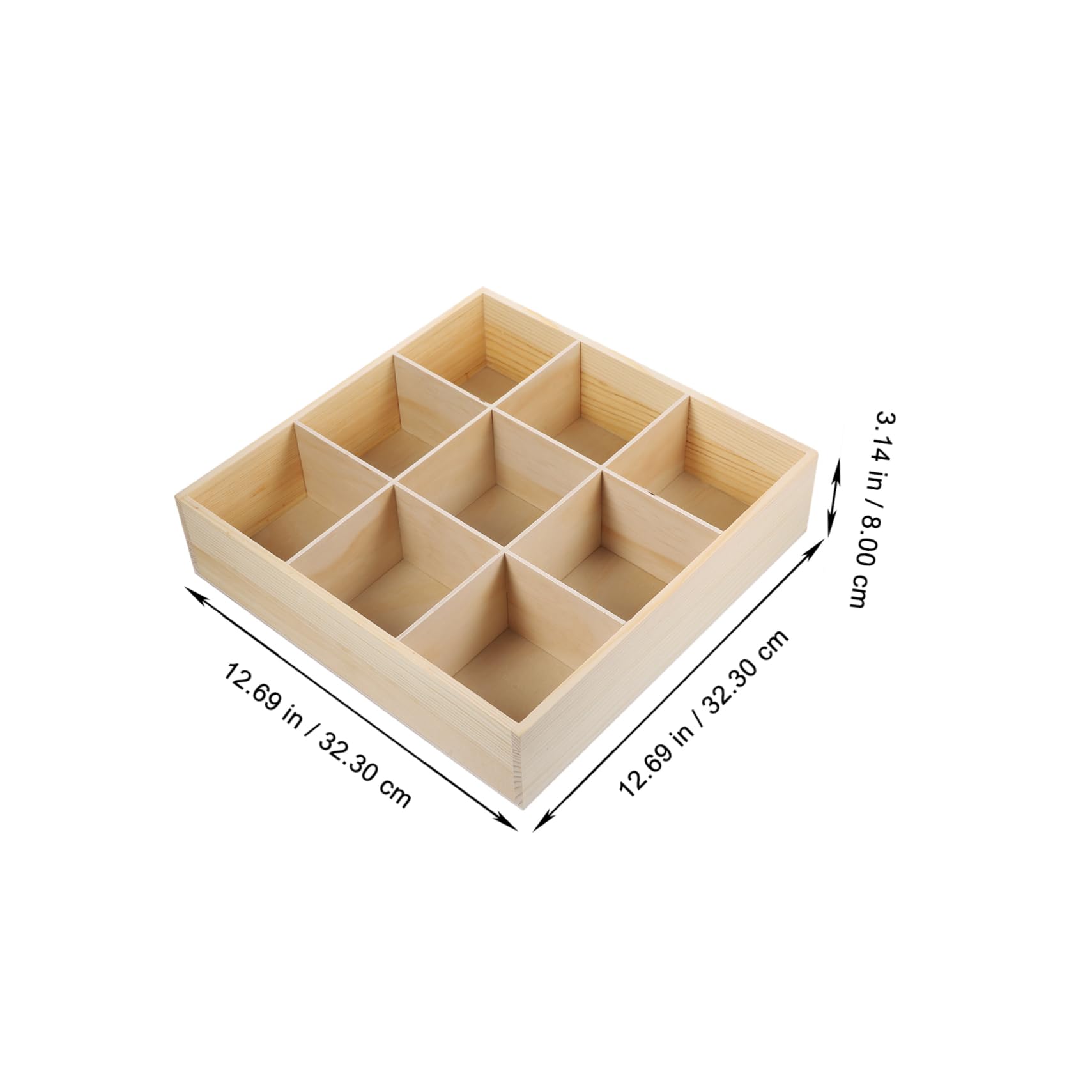 VALICLUD Scatola Scatola in Legno Organizzatori e Contenitori Per La Cucina Magazzinaggio Libreria Organizzatori e Archiviazione Organizzatore Del Gabinetto Scaffali Di Legno