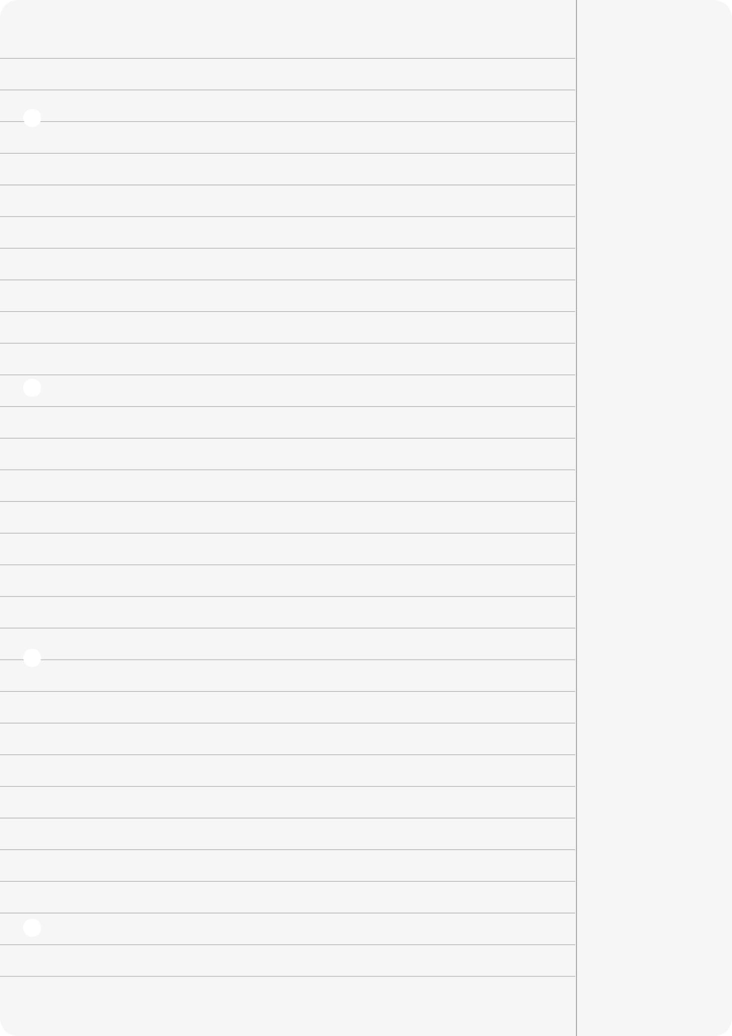 Baier Schneider &Insert Notepad for Use in Ringbinders A4 70 g/sqm / 4X 25 Paper, Lined, White, 10