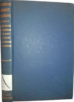 Hardcover Organic Reaction Volume IV Book