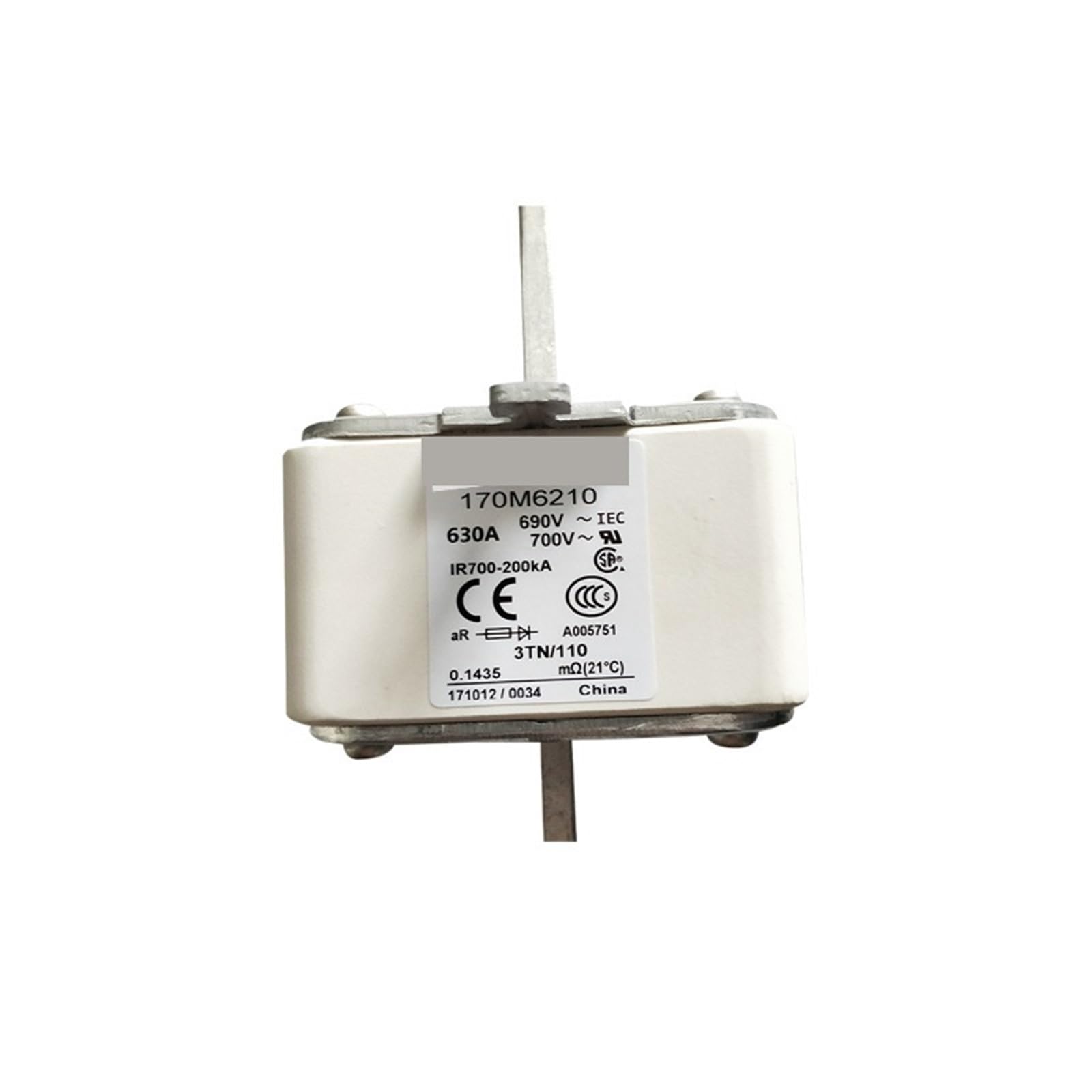 Fusible 170M6212 pour composants électroniques et protection industrielle - 3