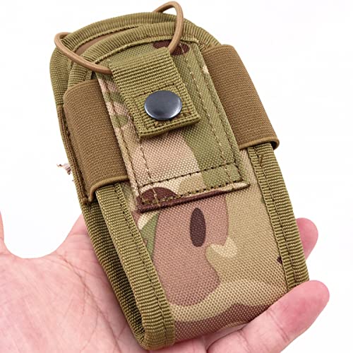 WANGCL 2PCS Walkie Talkie Holder Walkie Talkie Holster Multi-Function Pouch Case for Police Fireman Security Officer Hunting Hiking Outdoor Activity - Image 4