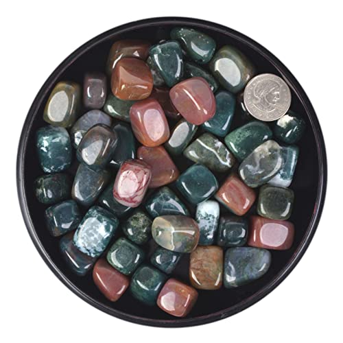 Image of 1 /2LB Large Tumbled Stone Specimen Collection Pocket Worry Healing Crystal