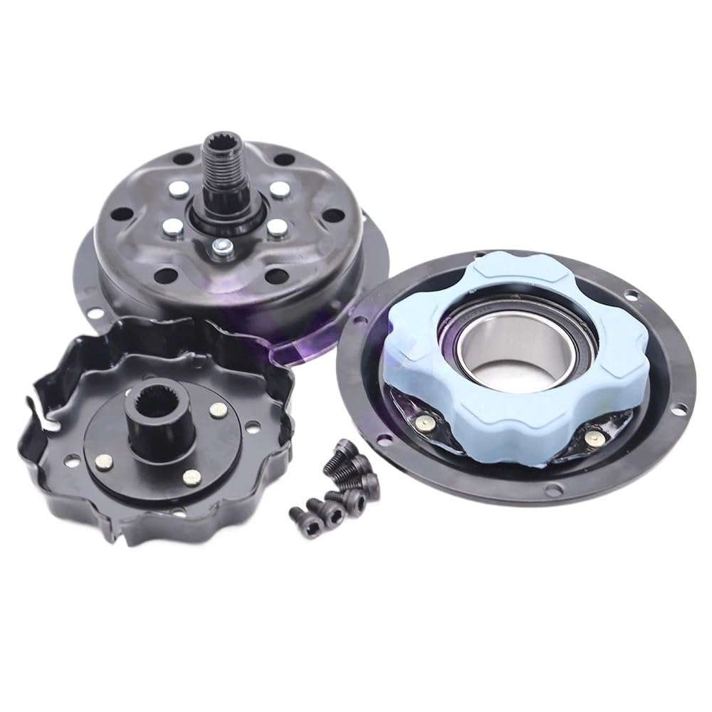 kit embrayage clim Embrayage de compresseur AC, Convient pour Vw Multivan Phaeton, Touareg 2.5 5.0 7H0820805C,7H0820805E H0820805F, 7SEU16C climatisation