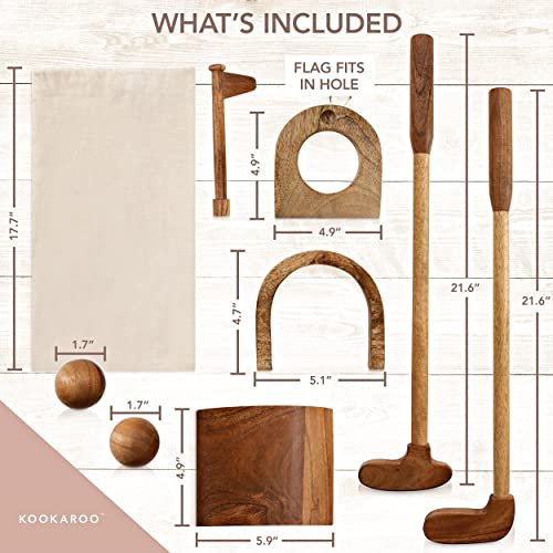 Kookaroo Toddler Golf Set Ages 3-5 - Kids Golf Clubs 3-5 - Kids Golf Set - Golf Set For Kids 4-8 - Baby Golf Toy - 2 Year Old Golf Set - Toddler Golf Clubs Age 2 - Mini Golf Set - Baby Golf Clubs #TOP6