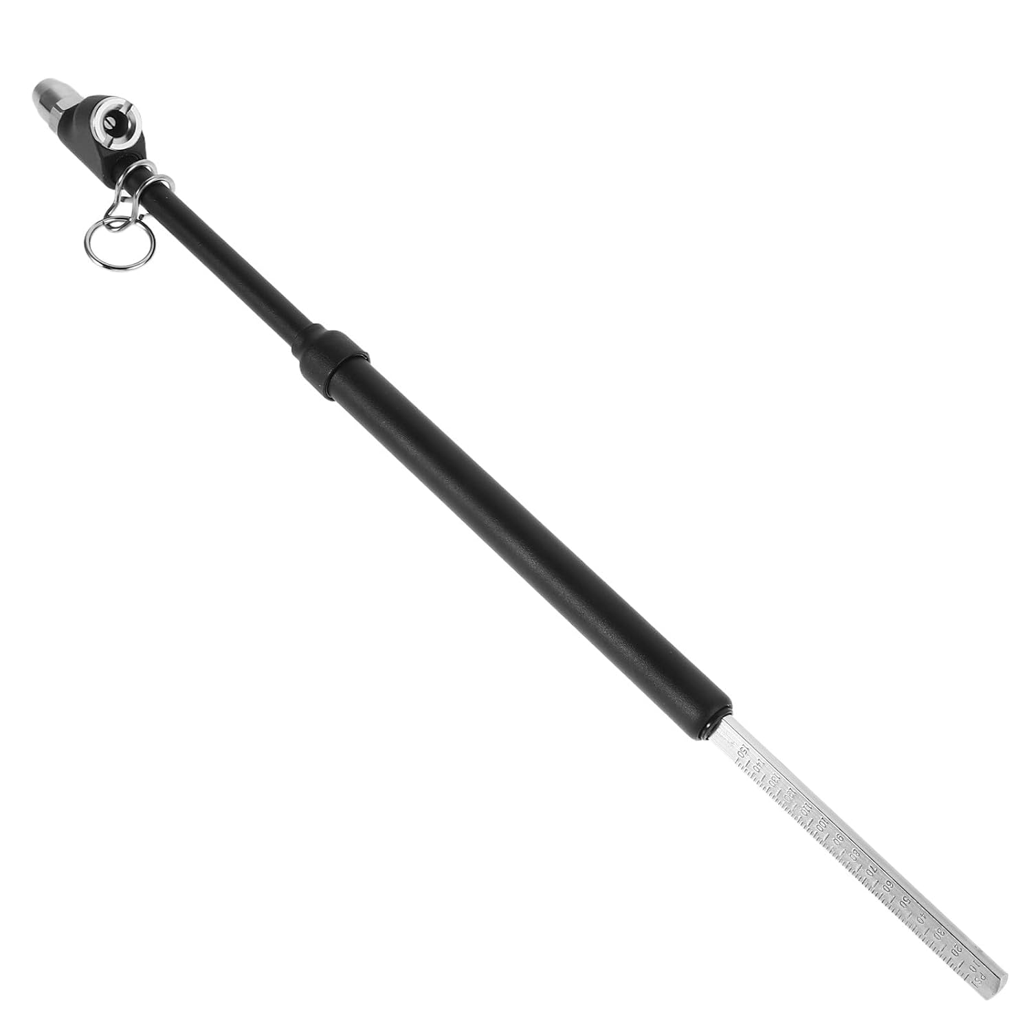 Heavy Duty Tire Pressure Pen Gauge with Dual Head Chuck, Aluminum