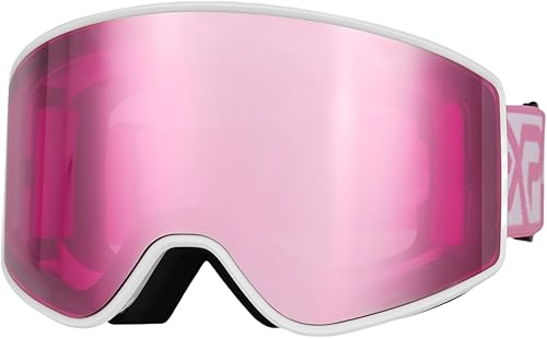 Miniatura 8 de EXP VISION Gafas de esquí y snowboard para padres e hijos, gafas de nieve para hombres, mujeres, jóvenes y niños