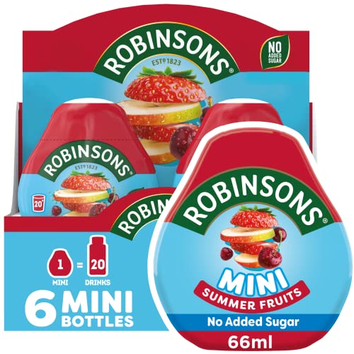 Robinsons Summer Fruits Mini Squash | 66ml | 6 Pack