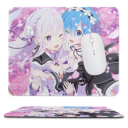 可愛い❤️ アニメ　マウスパッド　少し印刷スレあり Amazon.co.jp: リゼロ レム 小型マウスパッド ゲーム オフィス 可愛い