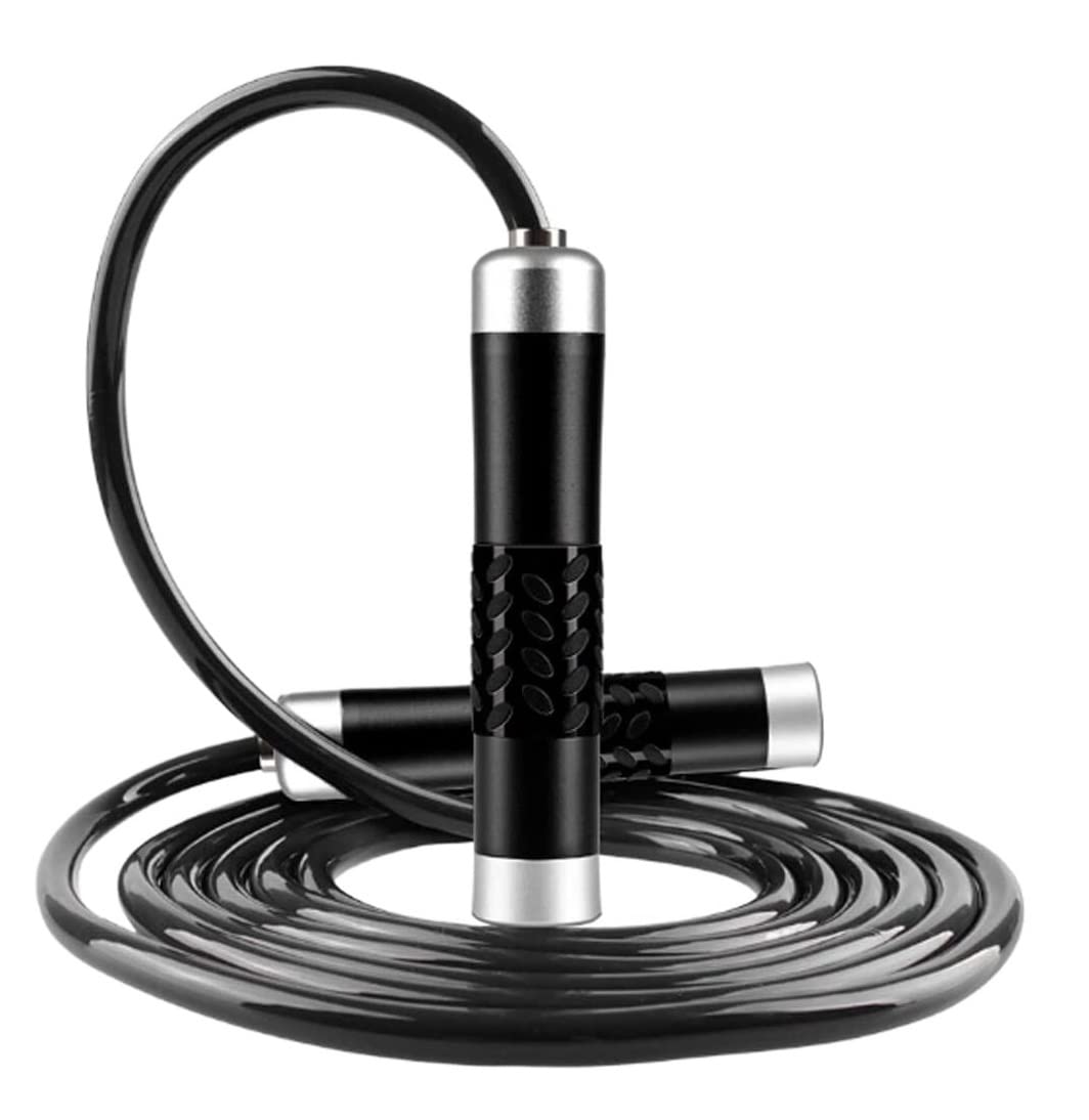 Corda per Saltare per Allenamento Speed Jump Rope Cuscinetto A Sfera Manico In Metallo Sport Indoor Saltare Attrezzature Per Il Fitness Allenamenti Fitness