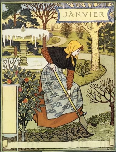 Decoración del hogar con el lienzo artístico Janvier de Grasset 60x90cm
