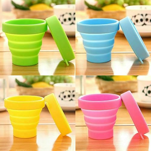 UK CELTD Silicone Folding Cup Bowl Set Telescopic Collapsible Outdoor Travel Camping Tool (Pink) UK CELTD Silicone Folding Cup Bowl Set Telescopic Collapsible Outdoor Travel Camping Tool (Pink)