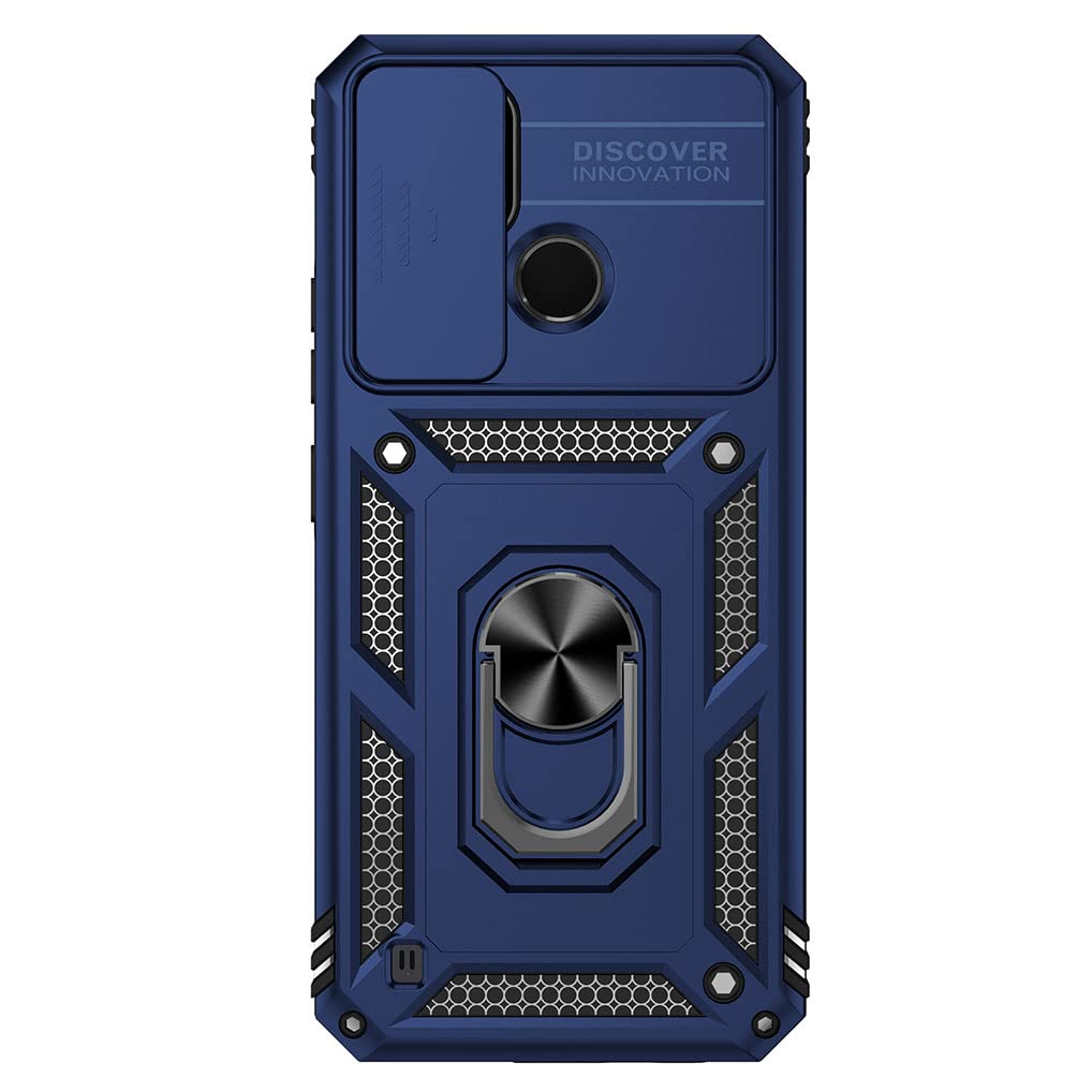 Custodia Betterfon Per Realme C11 2021 Con Anello 360° - TPU Antishock