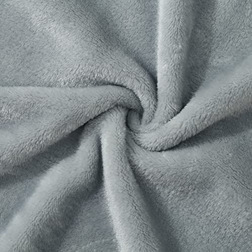 Miniatura 5 de Crevent - Manta De 75 X 100 Cm, Pequeña, Suave Y Cálida, Para Niño, Niña, Cuna, Cochecito León Gris