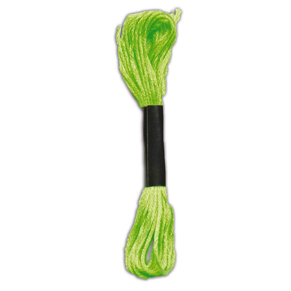 Janod Coffret 7 Bracelets Brésiliens Fluo à Créer - Kit Loisir Créatif Enfant dès 8 ans - Motricité Fine et Créativité