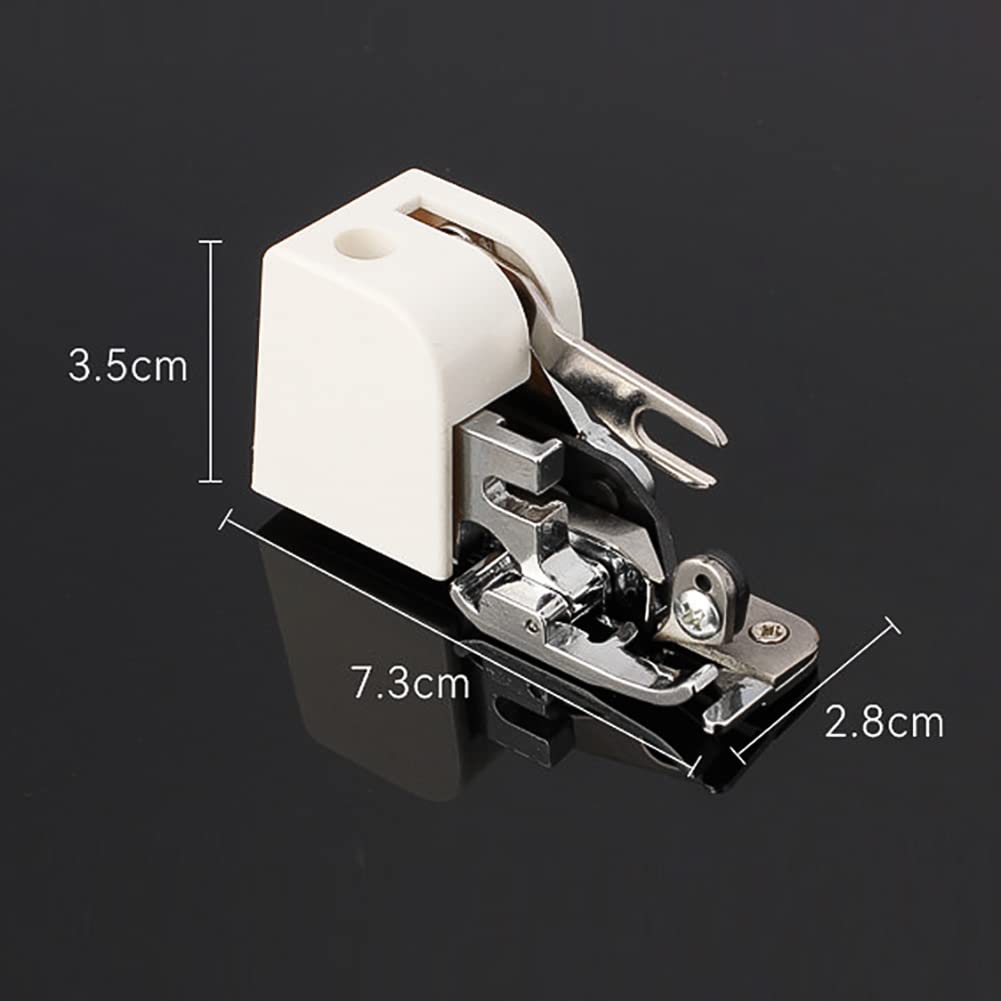 Side Cutter Overlock Pressure Foot Household Multi-Function Electric Sewing Machine Accessories for Sewing Edges Crimping Foot Press, Straight Stitch Foot Snap On Domestic